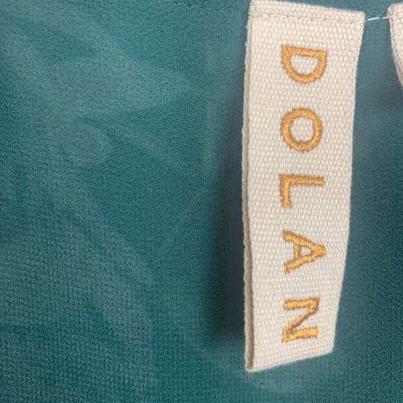 Anthropologie Dolan Maxi Dress Womens Small Green Floral Dark Romantic - Picture 4 of 9